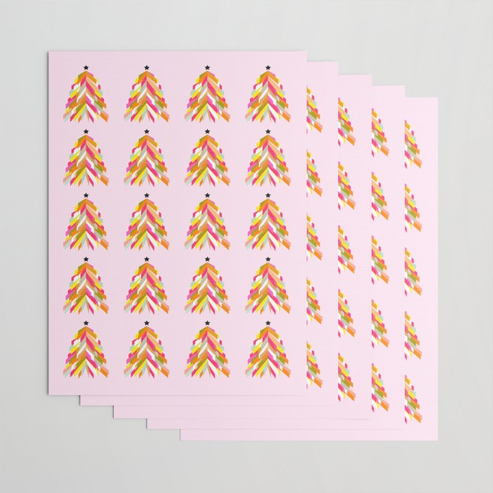 Rainbow Christmas Tree Wrapping Paper Gallery Image 3