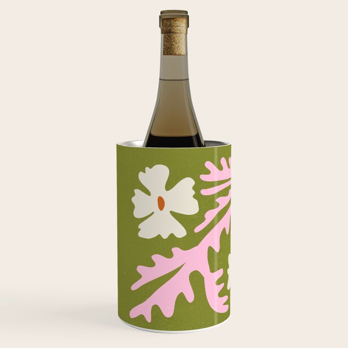 Wasabi & Cupid: Les Fleurs | Flower Market Color Series 10 Wine Chiller Gallery Image 2