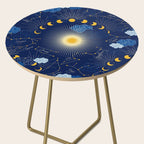 Feel the Cosmic night Sky Side Table Gallery Image 2