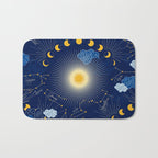 Feel the Cosmic night Sky Bath Mat Gallery Image 1