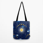 Feel the Cosmic night Sky Tote Bag Gallery Image 2