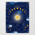 Feel the Cosmic night Sky Poster Gallery Image 4