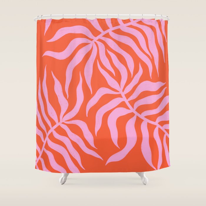 Foliage one Shower Curtain Gallery Image 1