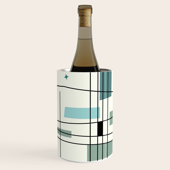 Mid Century Art Bauhaus Style Wine Chiller Gallery Image 3