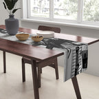 Fearless Girl and the Charging Bull Table Runner Gallery Image 2