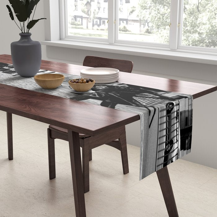 Fearless Girl and the Charging Bull Table Runner Gallery Image 2
