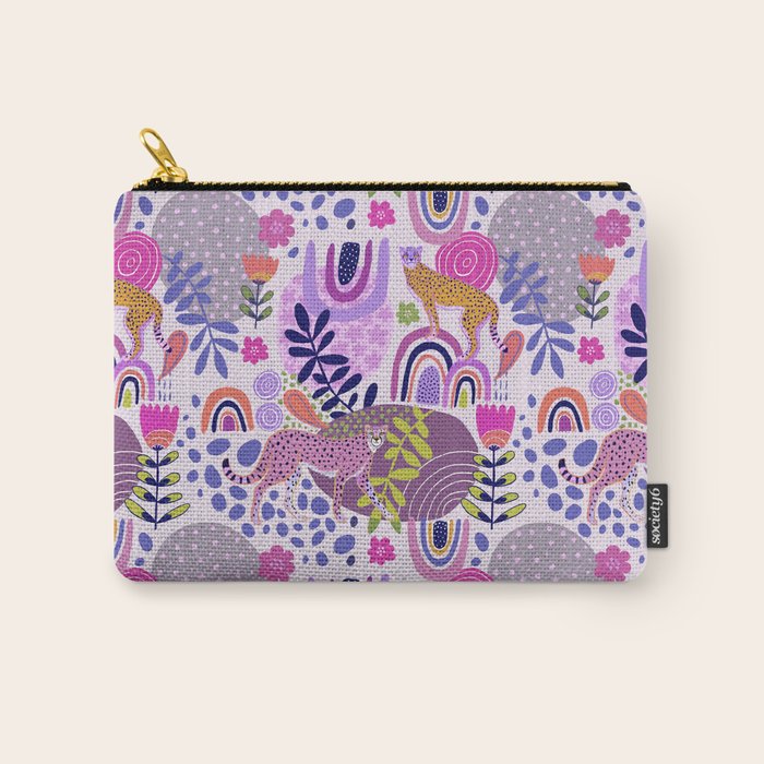Cheetah Dreams Carry All Pouch Gallery Image 1