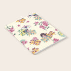 Pastel pink oriental pattern Notebook Gallery Image 2