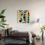 Mr crocodile Wood Wall Art Gallery Image 2