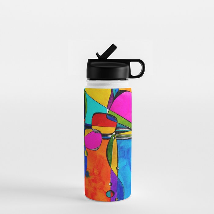 Magical Thinking No. 8 by Kathy Morton Stanion Water Bottle