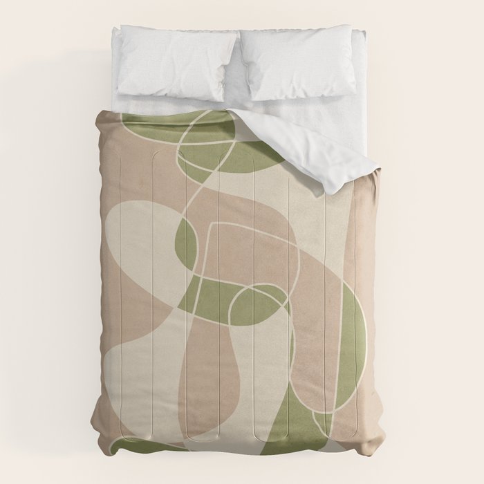 Modern Abstract Minimal Art 24 Comforter Gallery Image 6