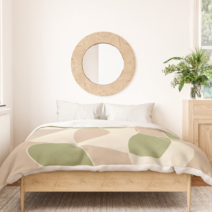 Modern Abstract Minimal Art 24 Duvet Cover Gallery Image 3