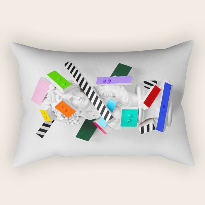 The Anxiety of Subjectivity Rectangular Pillow Gallery Image 1