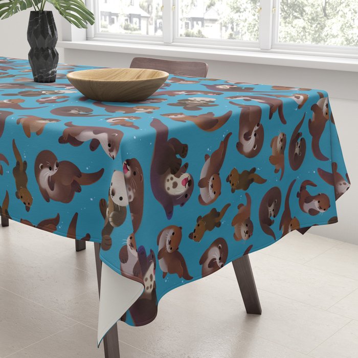 Otter Tablecloth Gallery Image 3