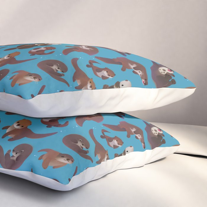 Otter Pillow Sham Gallery Image 3