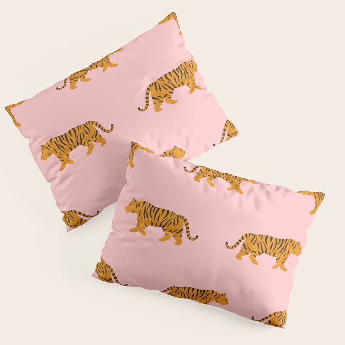 Walking Tiger Pillow Sham Gallery Image 3