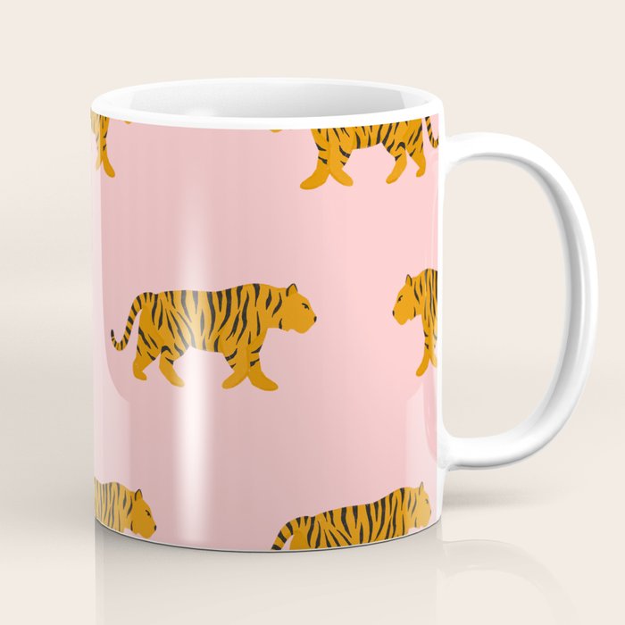 Walking Tiger Coffee Mug Gallery Image 1