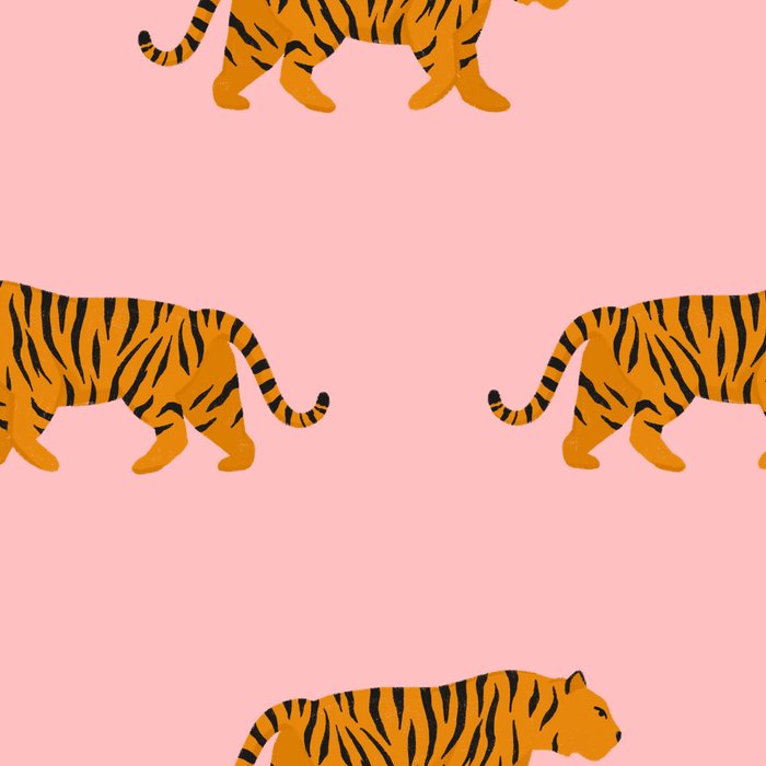 Walking Tiger Coffee Mug Gallery Image 2
