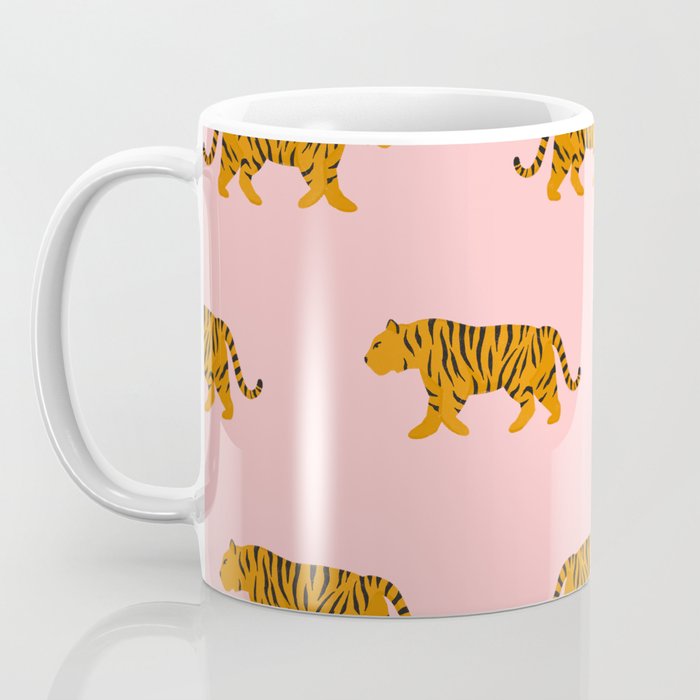 Walking Tiger Coffee Mug Gallery Image 3