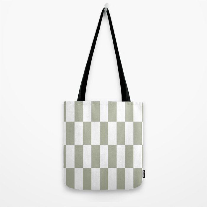 Bars (Pastel Sage) Tote Bag Gallery Image 2