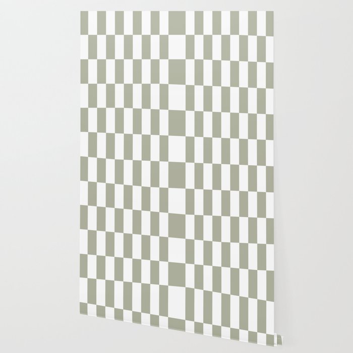 Bars (Pastel Sage) Wallpaper Gallery Image 2