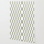 Bars (Pastel Sage) Wallpaper Gallery Image 2