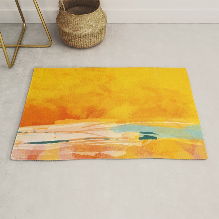 sunny landscape Rug Gallery Image 1