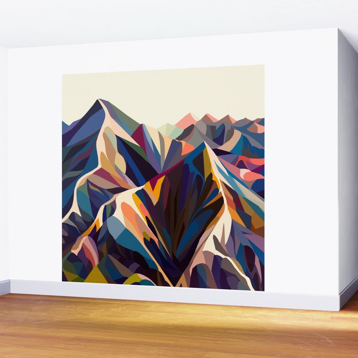 Mountains original Wall Mural Gallery Image 2