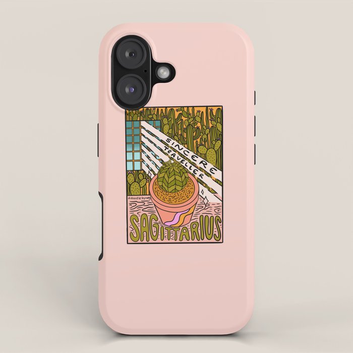 Sagittarius Plant iPhone Case Gallery Image 1