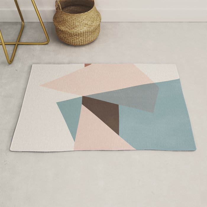 Abstract Minimal Geometric 8 Rug Gallery Image 1