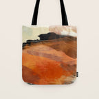 landscape in fall abstract art Tote Bag Gallery Image 1
