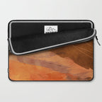 landscape in fall abstract art Laptop Sleeve Gallery Image 2