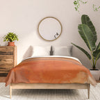 landscape in fall abstract art Comforter Gallery Image 3