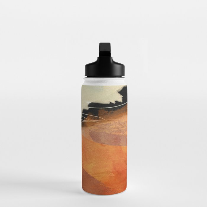 landscape in fall abstract art Water Bottle Gallery Image 3