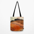 landscape in fall abstract art Tote Bag Gallery Image 2