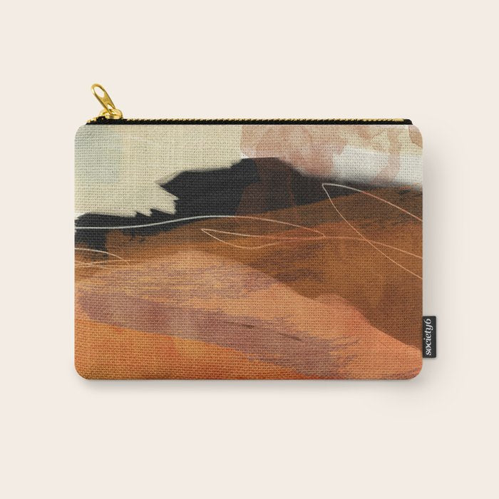 landscape in fall abstract art Carry All Pouch Gallery Image 1
