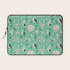 Ocean Crustaceans And Nautical Seashells Laptop Sleeve Gallery Image 1