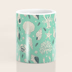 Ocean Crustaceans And Nautical Seashells Coffee Mug Gallery Image 4