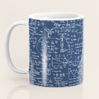 Physics Equations // Navy Coffee Mug Gallery Image 3