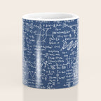 Physics Equations // Navy Coffee Mug Gallery Image 4