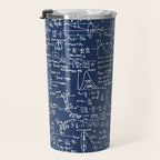 Physics Equations // Navy Travel Mug Gallery Image 3