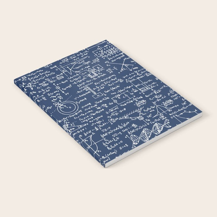 Physics Equations // Navy Notebook Gallery Image 2