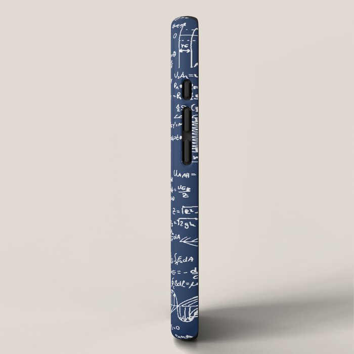 Physics Equations // Navy iPhone Case Gallery Image 2