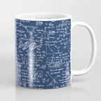 Physics Equations // Navy Coffee Mug Gallery Image 1