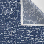 Physics Equations // Navy Wall Tapestry Gallery Image 3