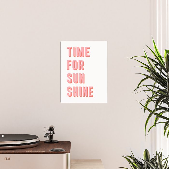 Time For Sunshine Poster Gallery Image 2