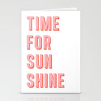 Time For Sunshine Stationery Card Gallery Image 2