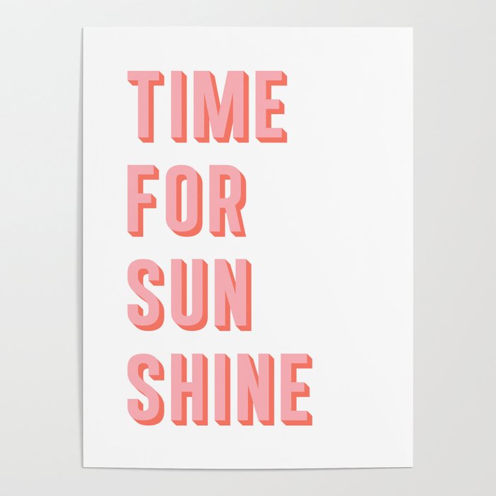 Time For Sunshine Poster Gallery Image 1