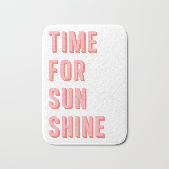 Time For Sunshine Bath Mat Gallery Image 1