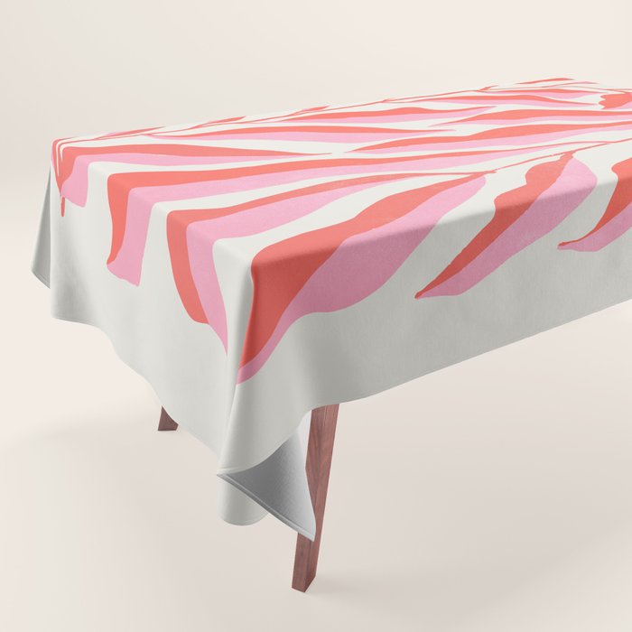 Ferns: Peach Matisse Edition Tablecloth Gallery Image 1